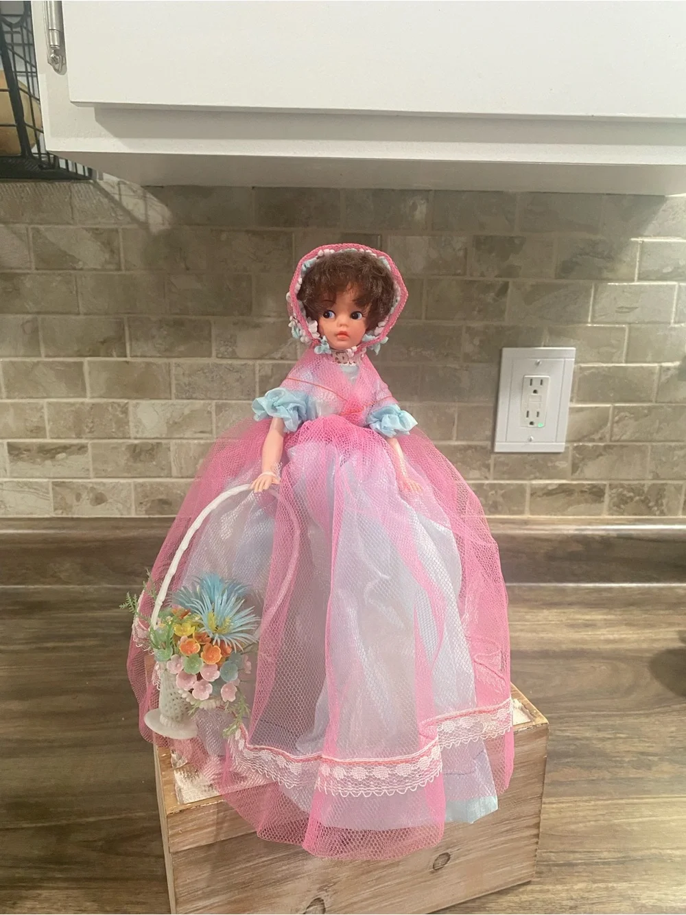 True vintage early 1970s display doll
